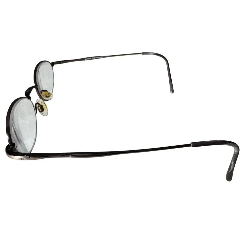 Altaireyewear Sunlites Blush Oval Eyeglasses 48-20 135 Thin Metal Frames Only - Picture 6 of 8